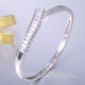 saudi arabia jewelry white gold oem bangle for party